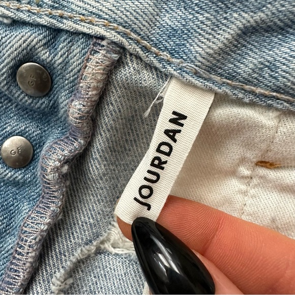 NWT GRLFRND Jourdan jean shorts in Why Me 23 - Picture 6 of 8